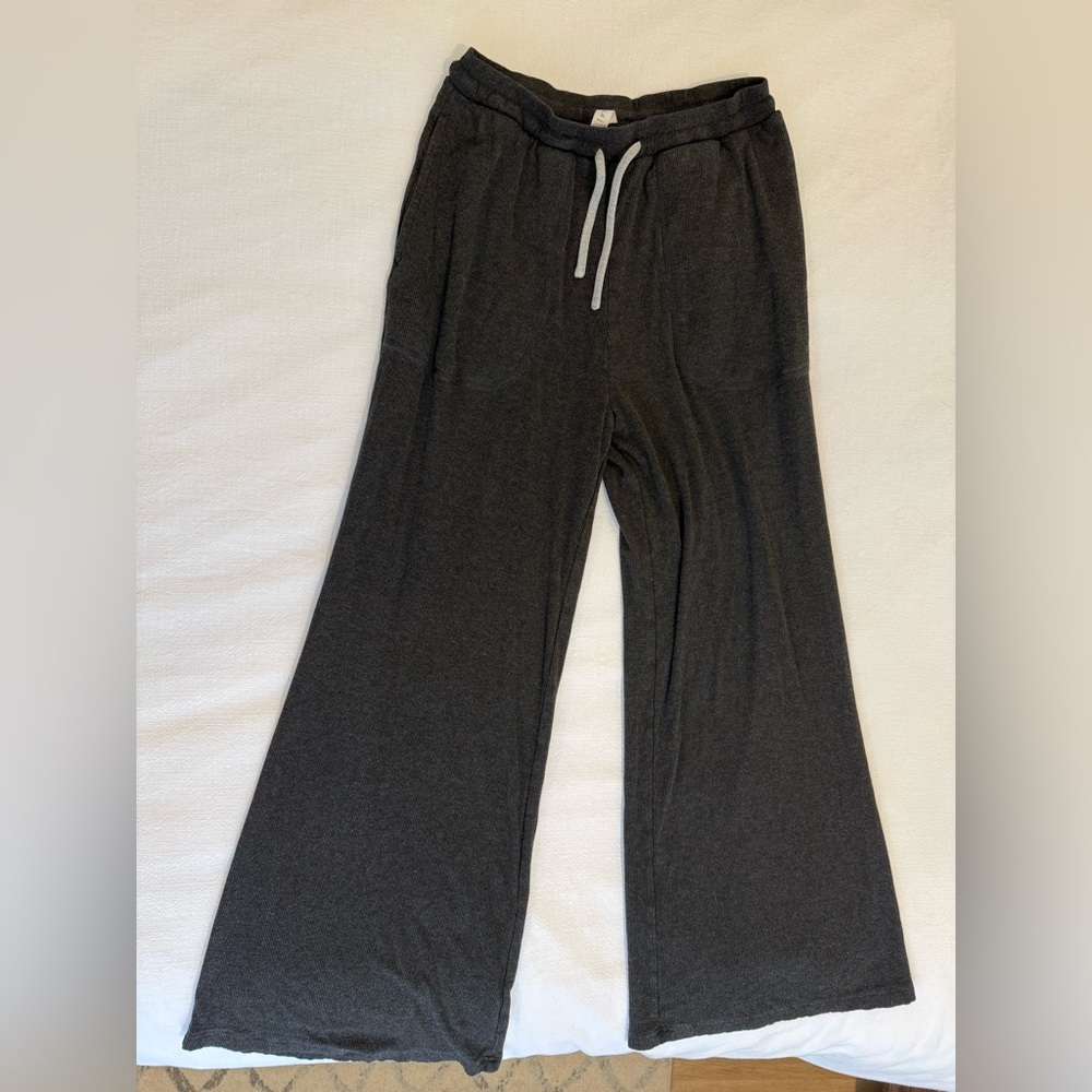 Ptula Soft Lounge Rib Wide Leg Pant